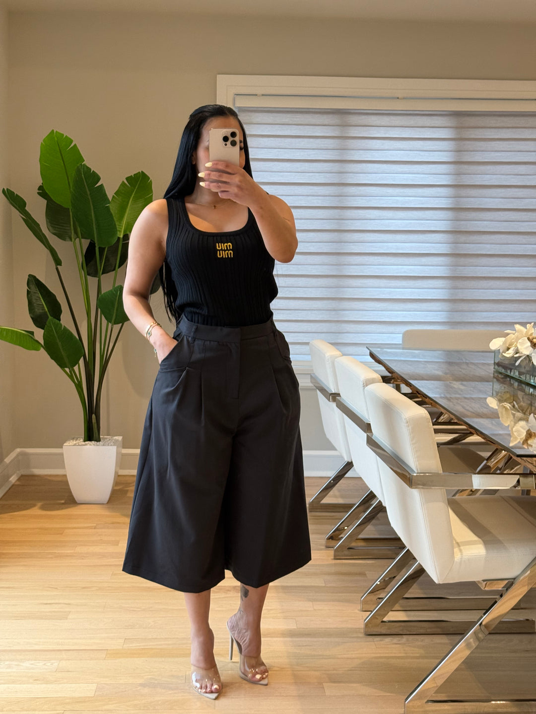 Trendy Black Pants